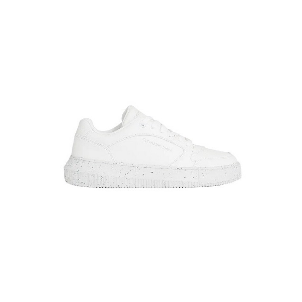 CALVIN KLEIN JEANS CHUNKY CUPSOLE LOW LTH ECO ΠΑΠΟΥΤΣΙ ΓΥΝΑΙΚΕΙΟ WHITE