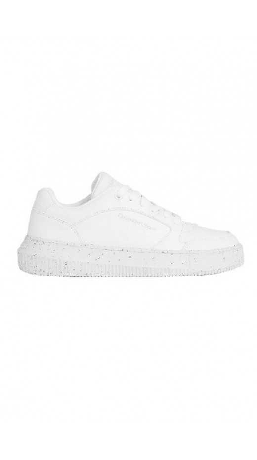 CALVIN KLEIN JEANS CHUNKY CUPSOLE LOW LTH ECO ΠΑΠΟΥΤΣΙ ΓΥΝΑΙΚΕΙΟ WHITE