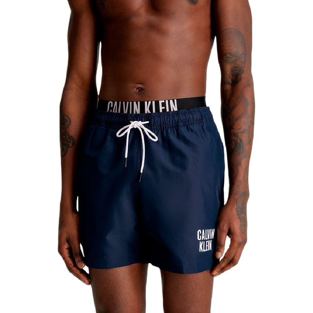 CALVIN KLEIN JEANS MEDIUM DOUBLE WB ΜΑΓΙΟ ΑΝΔΡΙΚΟ NAVY