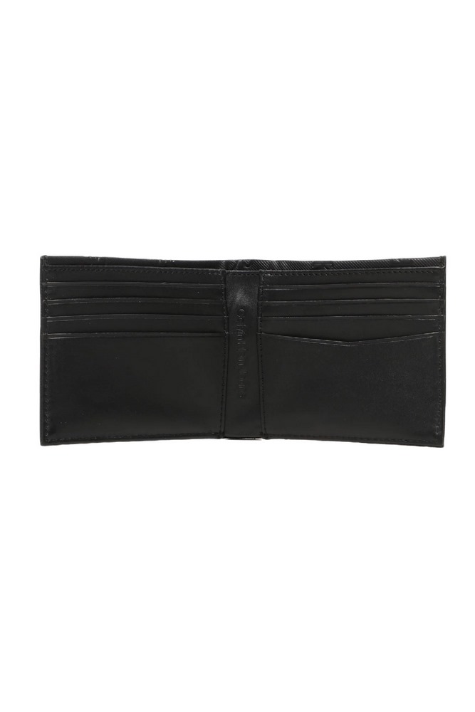 CALVIN KLEIN JEANS MONOGRAM SOFT BIFOLD AOP ΑΞΕΣΟΥΑΡ ΠΟΡΤΟΓΟΛΙ ΑΝΔΡΙΚΟ BLACK