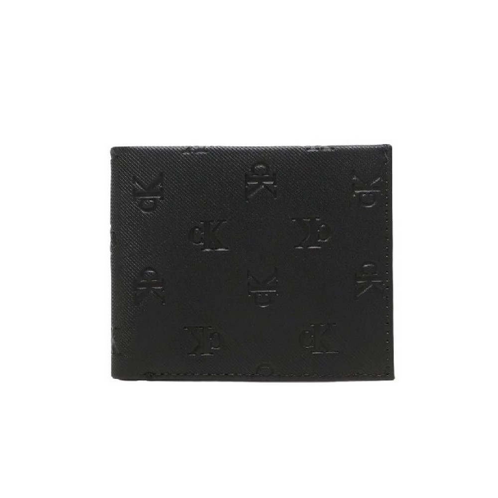 CALVIN KLEIN JEANS MONOGRAM SOFT BIFOLD AOP ΑΞΕΣΟΥΑΡ ΠΟΡΤΟΓΟΛΙ ΑΝΔΡΙΚΟ BLACK