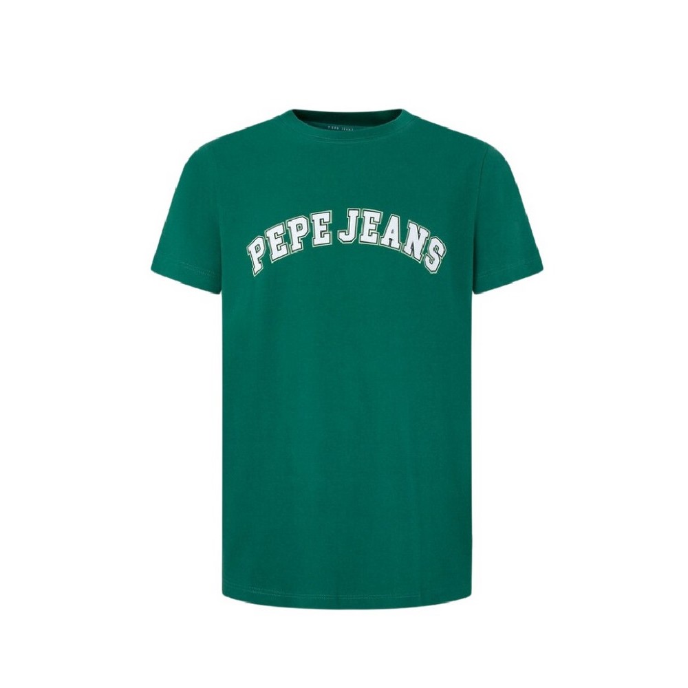 PEPE JEANS LONDON CLEMENT T-SHIRT ΜΠΛΟΥΖΑ ΑΝΔΡΙΚΗ GREEN