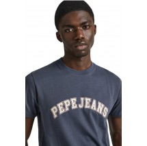 PEPE JEANS LONDON CLEMENT T-SHIRT ΜΠΛΟΥΖΑ ΑΝΔΡΙΚΗ GREY