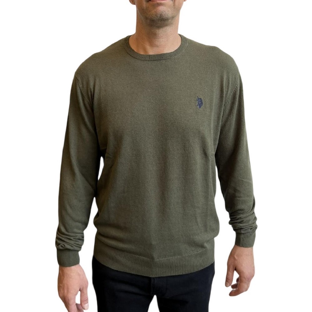 U.S POLO ASSN LEON ΜΠΛΟΥΖΑ  ΑΝΔΡΙΚΗ KHAKI