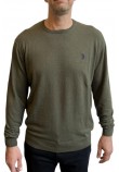 U.S POLO ASSN LEON ΜΠΛΟΥΖΑ  ΑΝΔΡΙΚΗ KHAKI