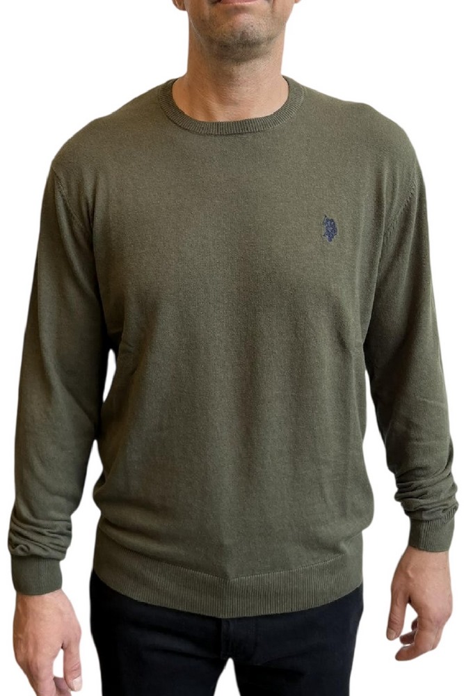 U.S POLO ASSN LEON ΜΠΛΟΥΖΑ  ΑΝΔΡΙΚΗ KHAKI