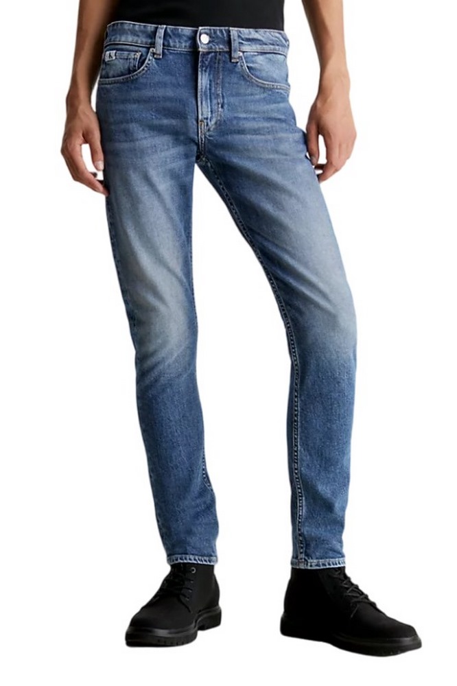 CALVIN KLEIN JEANS SLIM TAPER ΠΑΝΤΕΛΟΝΙ ΑΝΔΡΙΚΟ BLUΕ DENIM