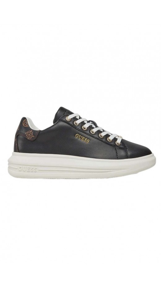 GUESS VIBO ΠΑΠΟΥΤΣΙ ΓΥΝΑΙΚΕΙΟ BLACK/WHITE