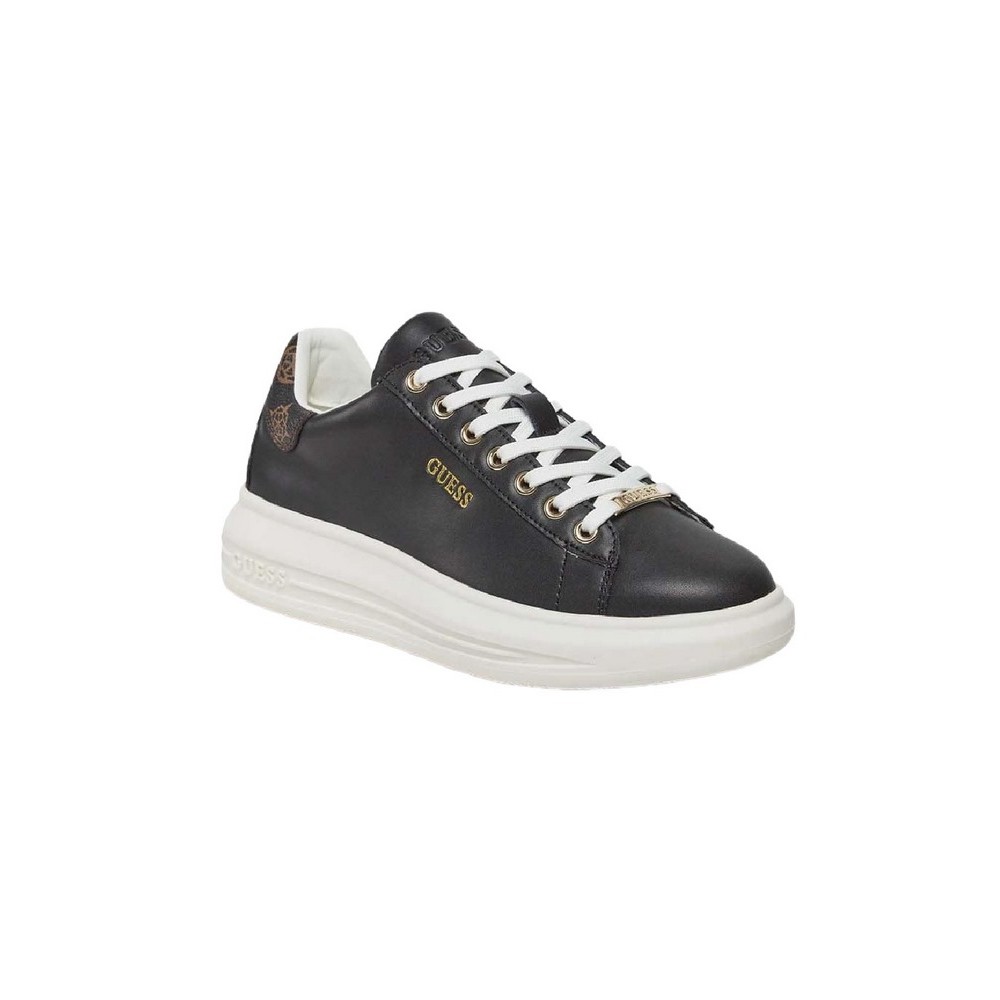 GUESS VIBO ΠΑΠΟΥΤΣΙ ΓΥΝΑΙΚΕΙΟ BLACK/WHITE