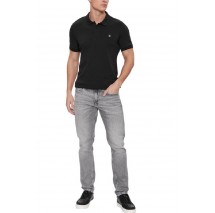 CALVIN KLEIN JEANS CK EMBRO BADGE SLIM POLO ΜΠΛΟΥΖΑ ΑΝΔΡΙΚΗ BLACK