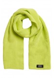 SUPERDRY D3 SDRY CLASSIC KNITTED SCARF UNISEX ΚΑΣΚΟΛ ΓΥΝΑΙΚΕΙΟ GREEN