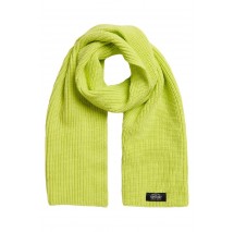 SUPERDRY D3 SDRY CLASSIC KNITTED SCARF UNISEX ΚΑΣΚΟΛ ΓΥΝΑΙΚΕΙΟ GREEN