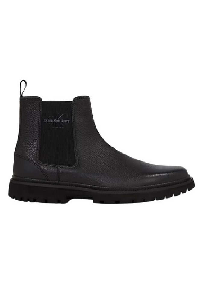 CALVIN KLEIN EVA MID CHELSEA BOOT LTH tR BLACK