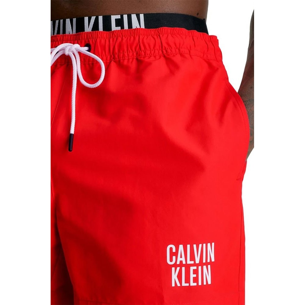 CALVIN KLEIN JEANS MEDIUM DOUBLE WB ΜΑΓΙΟ ΑΝΔΡΙΚΟ RED