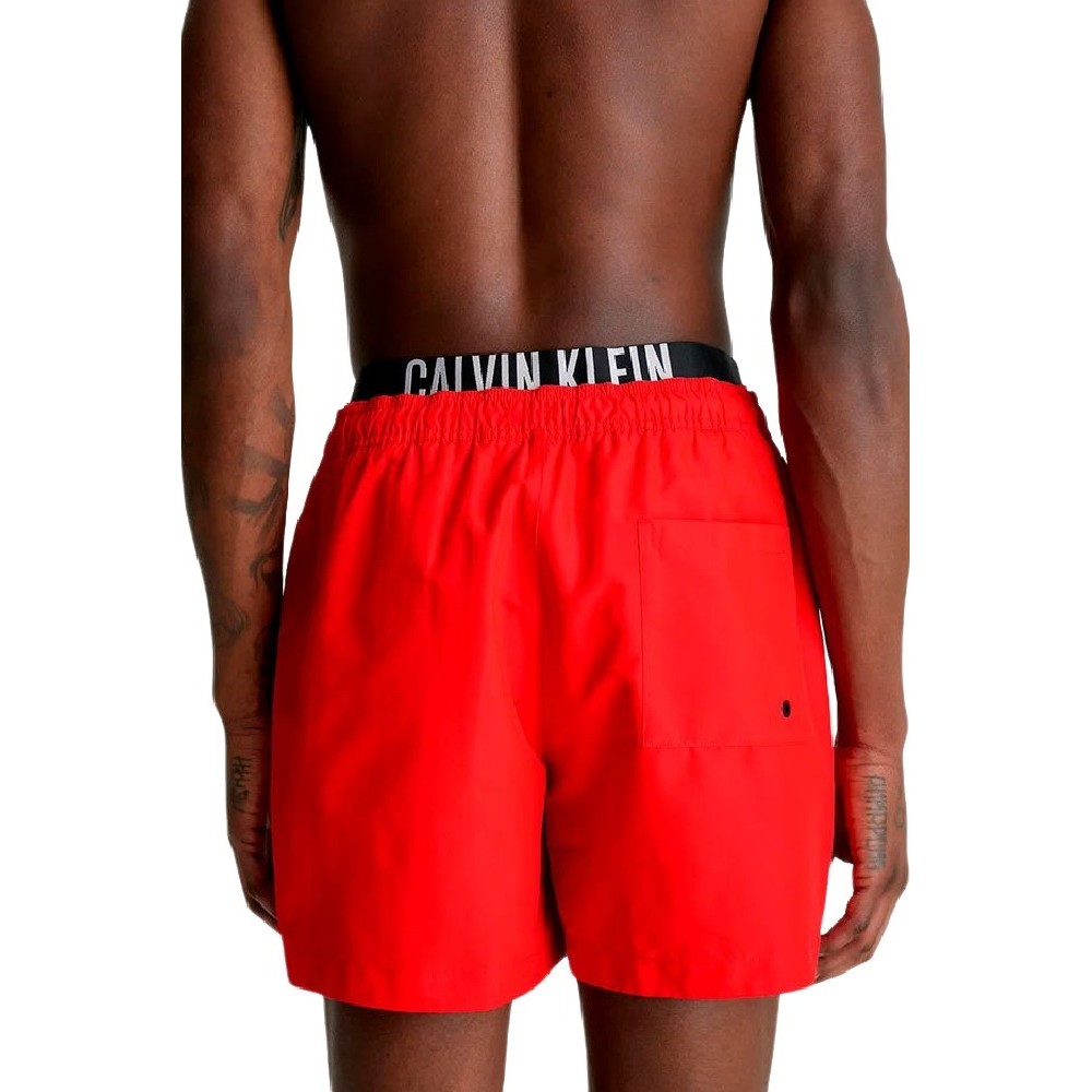 CALVIN KLEIN JEANS MEDIUM DOUBLE WB ΜΑΓΙΟ ΑΝΔΡΙΚΟ RED