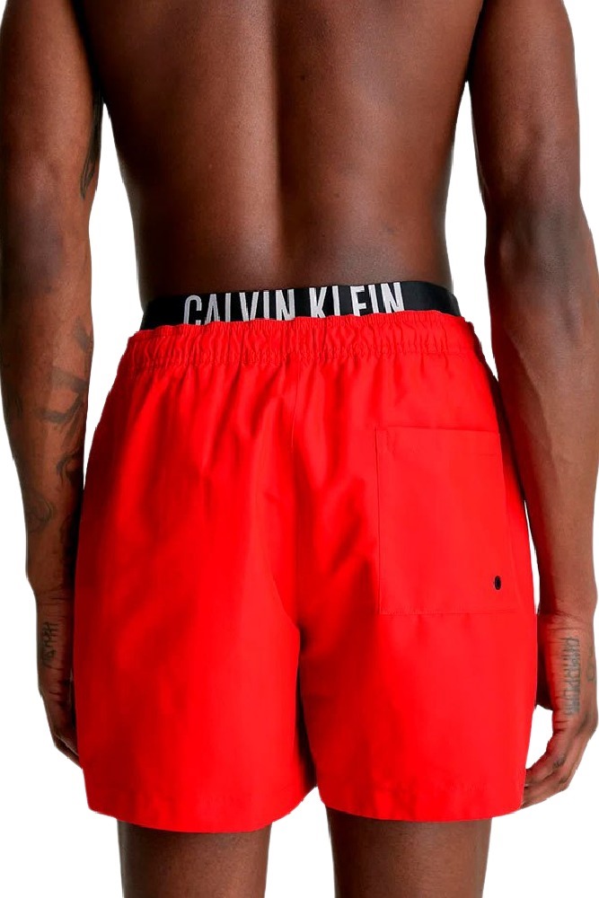 CALVIN KLEIN JEANS MEDIUM DOUBLE WB ΜΑΓΙΟ ΑΝΔΡΙΚΟ RED