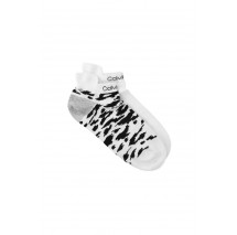 CALVIN KLEIN WOMEN SNEAKER 2P LEOPARD ΚΑΛΤΣΕΣ ΓΥΝΑΙΚΕΙΕΣ WHITE