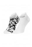 CALVIN KLEIN WOMEN SNEAKER 2P LEOPARD ΚΑΛΤΣΕΣ ΓΥΝΑΙΚΕΙΕΣ WHITE