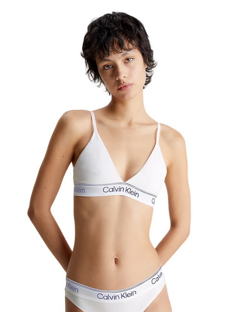 CALVIN KLEIN JEANS LGHT LINED TRIANGLE ΕΣΩΡΟΥΧΟ ΓΥΝΑΙΚΕΙΟ WHITE