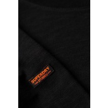 SUPERDRY D2 STUD LONG SLEEVE JERSEY CREW TOP ΜΠΛΟΥΖΑ ΑΝΔΡΙΚΗ BLACK