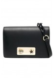 CHIARA FERRAGNI RANGE E - EYE STAR LOCK SMOOTH CALF ΤΣΑΝΤΑ ΓΥΝΑΙΚΕΙΑ BLACK