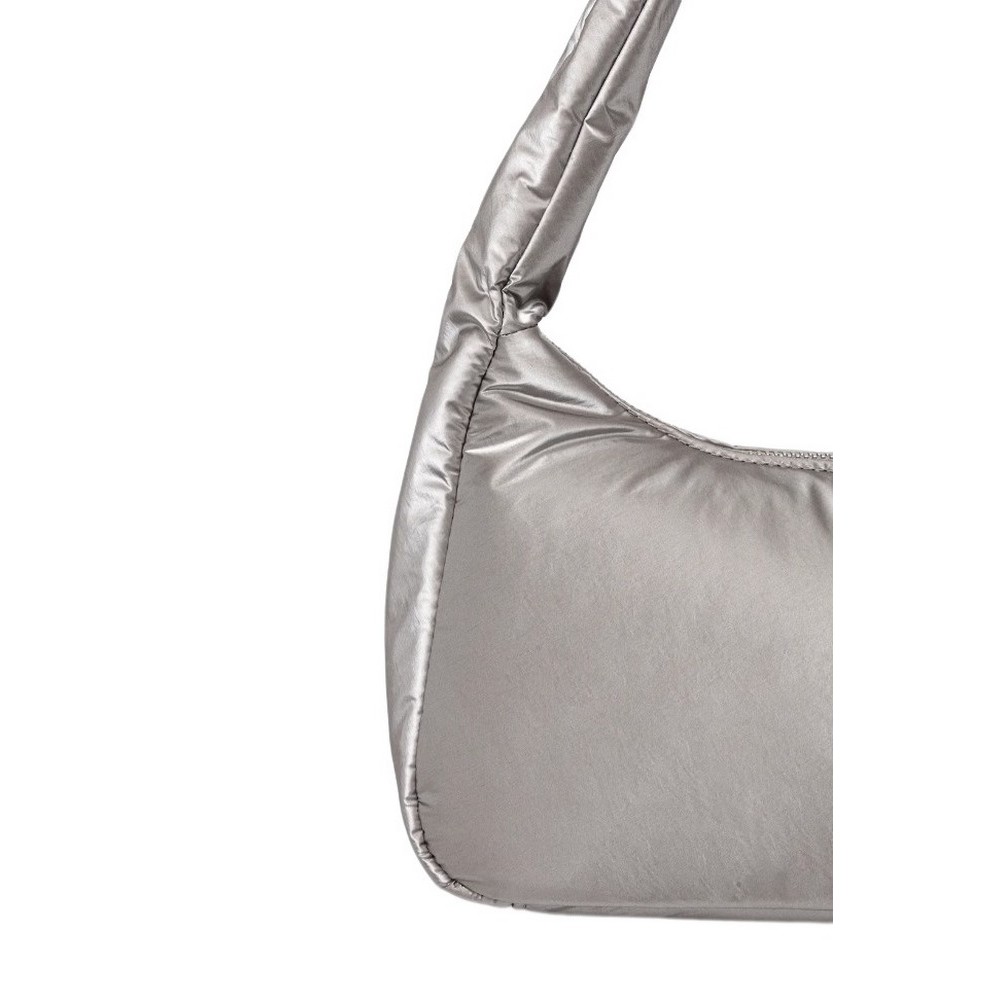 TOMMY JEANS ARCHIVE SILVER SHOULDER BAG ΤΣΑΝΤΑ ΓΥΝΑΙΚΕΙΑ SILVER