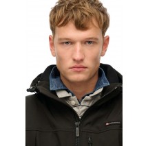 SUPERDRY D1 SDSW HOODED SOFT SHELL TREKKER JKT ΜΠΟΥΦΑΝ ΑΝΔΡΙΚΟ BLACK