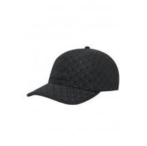 CALVIN KLEIN EMBLEM PRINT LEATHER PATCH CAP ΚΑΠΕΛΟ ΓΥΝΑΙΚΕΙΟ BLACK