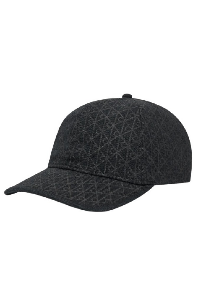 CALVIN KLEIN EMBLEM PRINT LEATHER PATCH CAP ΚΑΠΕΛΟ ΓΥΝΑΙΚΕΙΟ BLACK