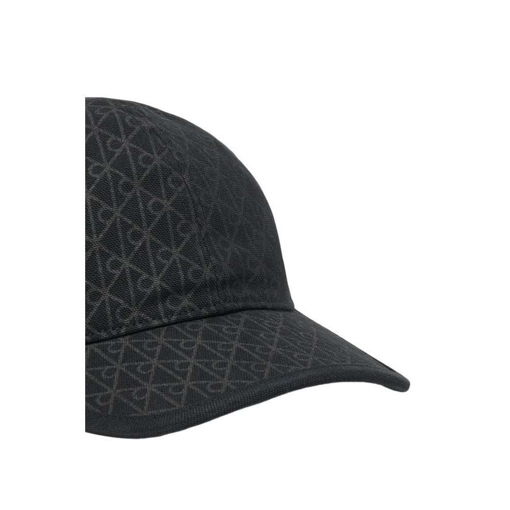 CALVIN KLEIN EMBLEM PRINT LEATHER PATCH CAP ΚΑΠΕΛΟ ΓΥΝΑΙΚΕΙΟ BLACK
