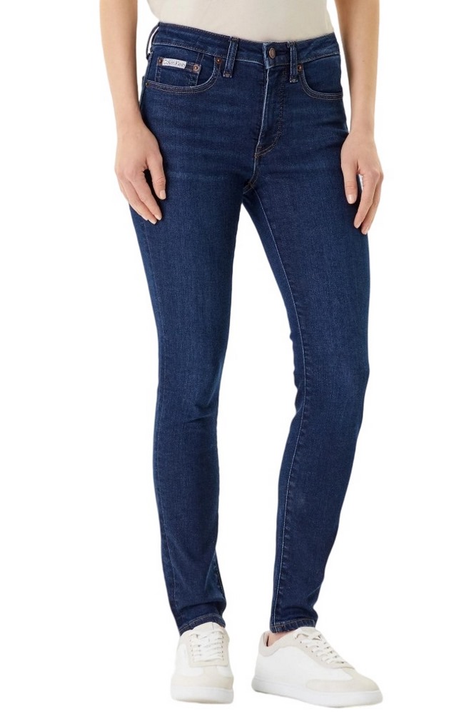 CALVIN KLEIN JEANS MID RISE SKINNY BLUE ORBIT ΠΑΝΤΕΛΟΝΙ ΓΥΝΑΙΚΕΙΟ BLUΕ DENIM