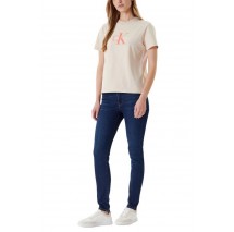 CALVIN KLEIN JEANS MID RISE SKINNY BLUE ORBIT ΠΑΝΤΕΛΟΝΙ ΓΥΝΑΙΚΕΙΟ BLUΕ DENIM