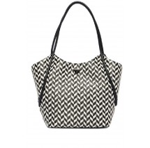 GUESS TESSI 2 IN 1 TOTE ΤΣΑΝΤΑ ΓΥΝΑΙΚΕΙΑ BLACK