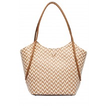 GUESS TESSI 2 IN 1 TOTE ΤΣΑΝΤΑ ΓΥΝΑΙΚΕΙΑ COGNAC