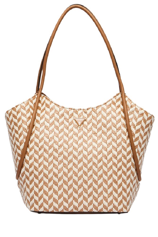 GUESS TESSI 2 IN 1 TOTE ΤΣΑΝΤΑ ΓΥΝΑΙΚΕΙΑ COGNAC