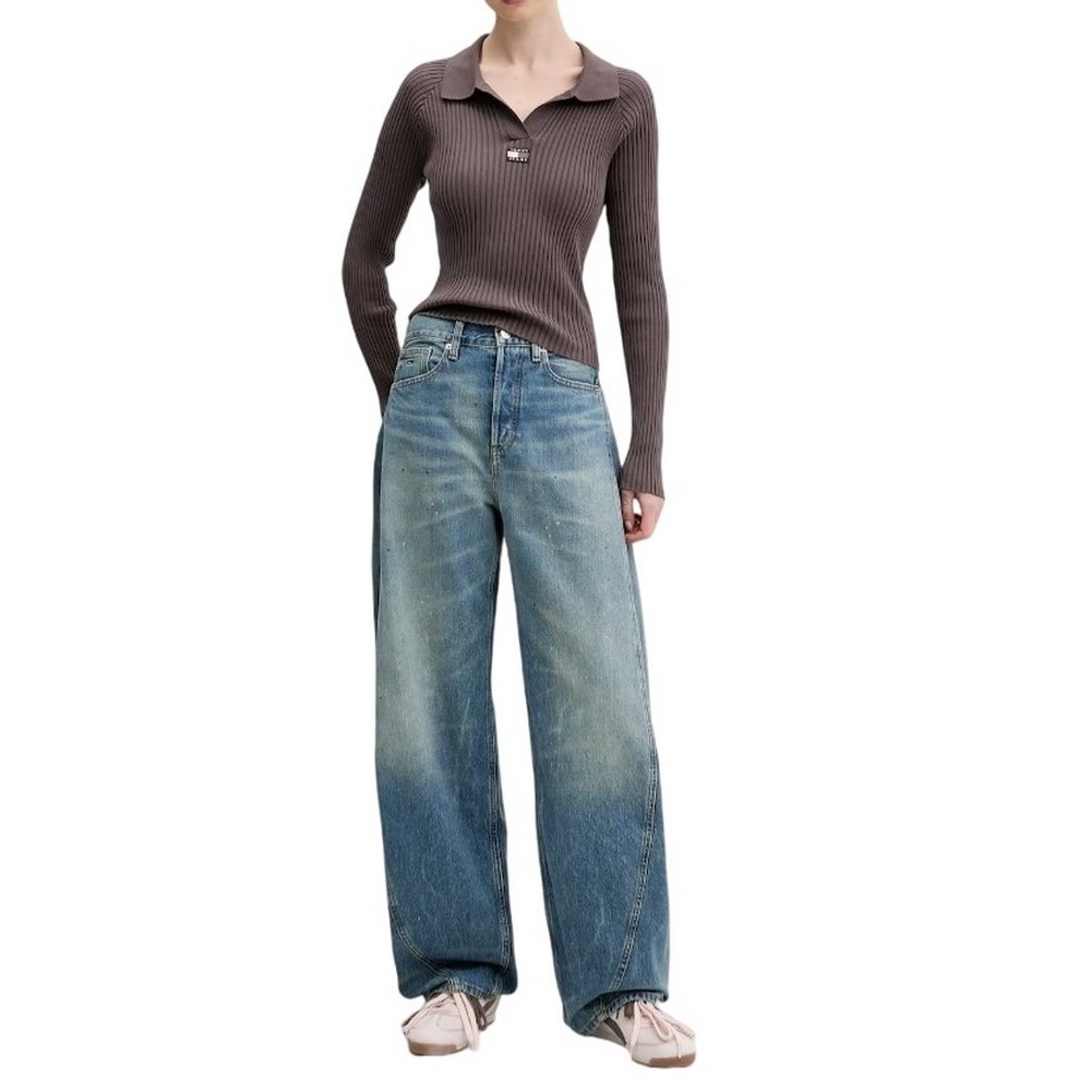 TOMMY JEANS ELLA MID BARREL CBF EI2036 ΤΖΙΝ ΠΑΝΤΕΛΟΝΙ ΓΥΝΑΙΚΕΙΟ BLUΕ DENIM