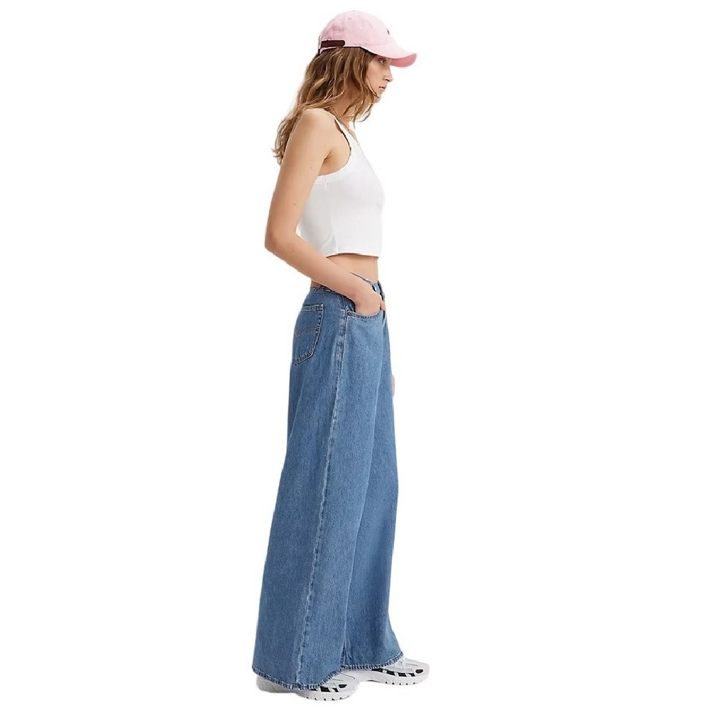 LEVI'S PLEATED BAGGY DAD ΠΑΝΤΕΛΟΝΙ ΓΥΝΑΙΚΕΙΟ INDIGO