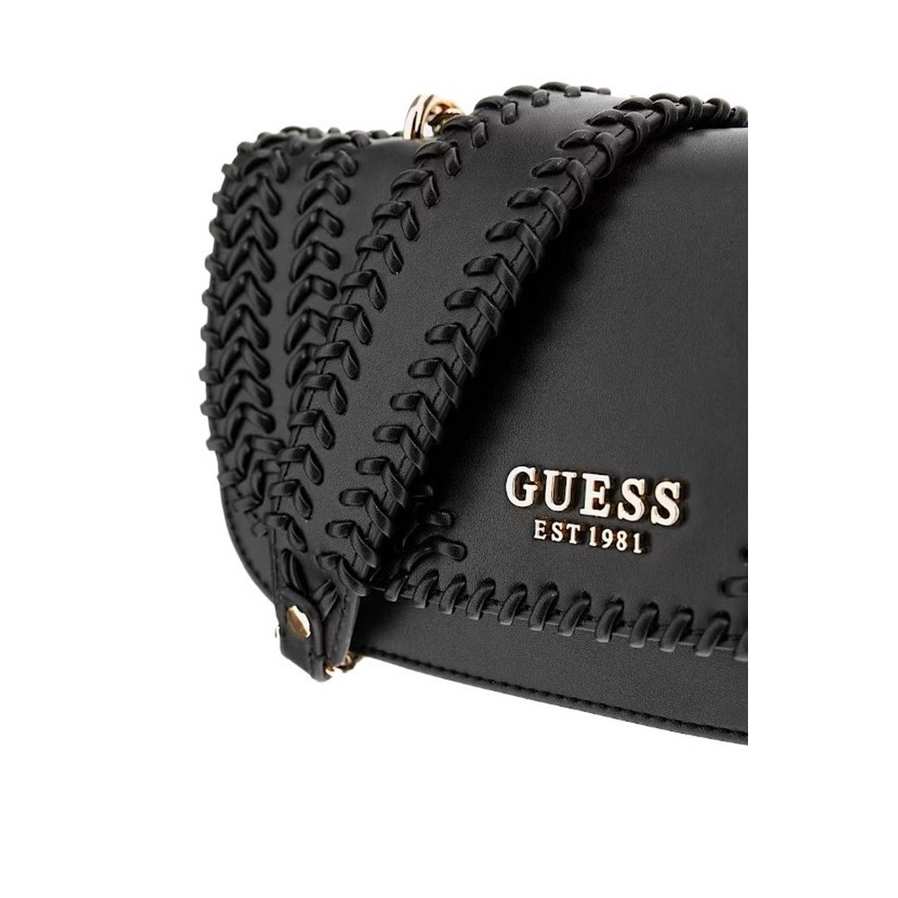 GUESS TATUM CONVERTIBLE XBODY FLAP ΤΣΑΝΤΑ ΓΥΝΑΙΚΕΙΑ BLACK