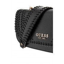 GUESS TATUM CONVERTIBLE XBODY FLAP ΤΣΑΝΤΑ ΓΥΝΑΙΚΕΙΑ BLACK