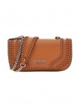 GUESS TATUM CONVERTIBLE XBODY FLAP ΤΣΑΝΤΑ ΓΥΝΑΙΚΕΙΑ CARAMEL