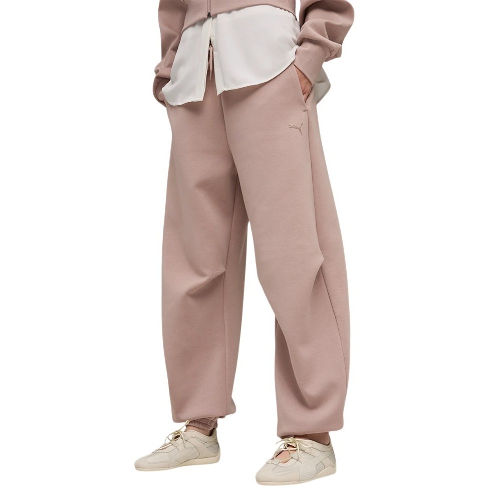 PUMA PUMATECH SENSE SOFT TOUCH BALLON DRYCEL PANTS ΦΟΡΜΑ ΓΥΝΑΙΚΕΙΑ SOFT PINK