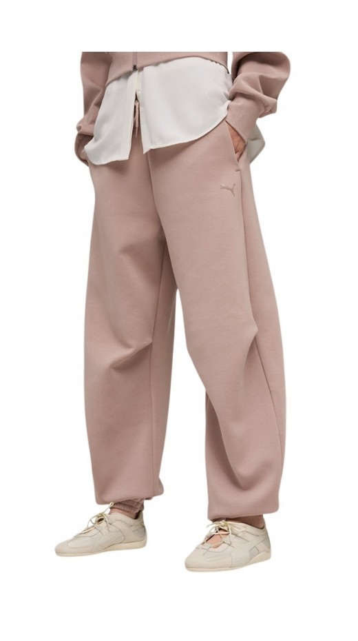 PUMA PUMATECH SENSE SOFT TOUCH BALLON DRYCEL PANTS ΦΟΡΜΑ ΓΥΝΑΙΚΕΙΑ SOFT PINK