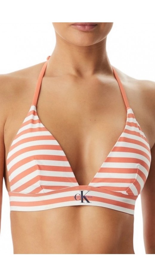 CALVIN KLEIN TRIANGLE ΜΑΓΙΟ ΓΥΝΑΙΚΕΙΟ ORANGE