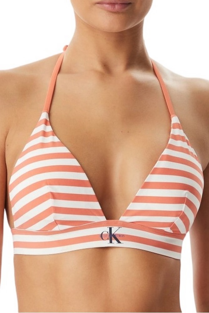 CALVIN KLEIN TRIANGLE ΜΑΓΙΟ ΓΥΝΑΙΚΕΙΟ ORANGE