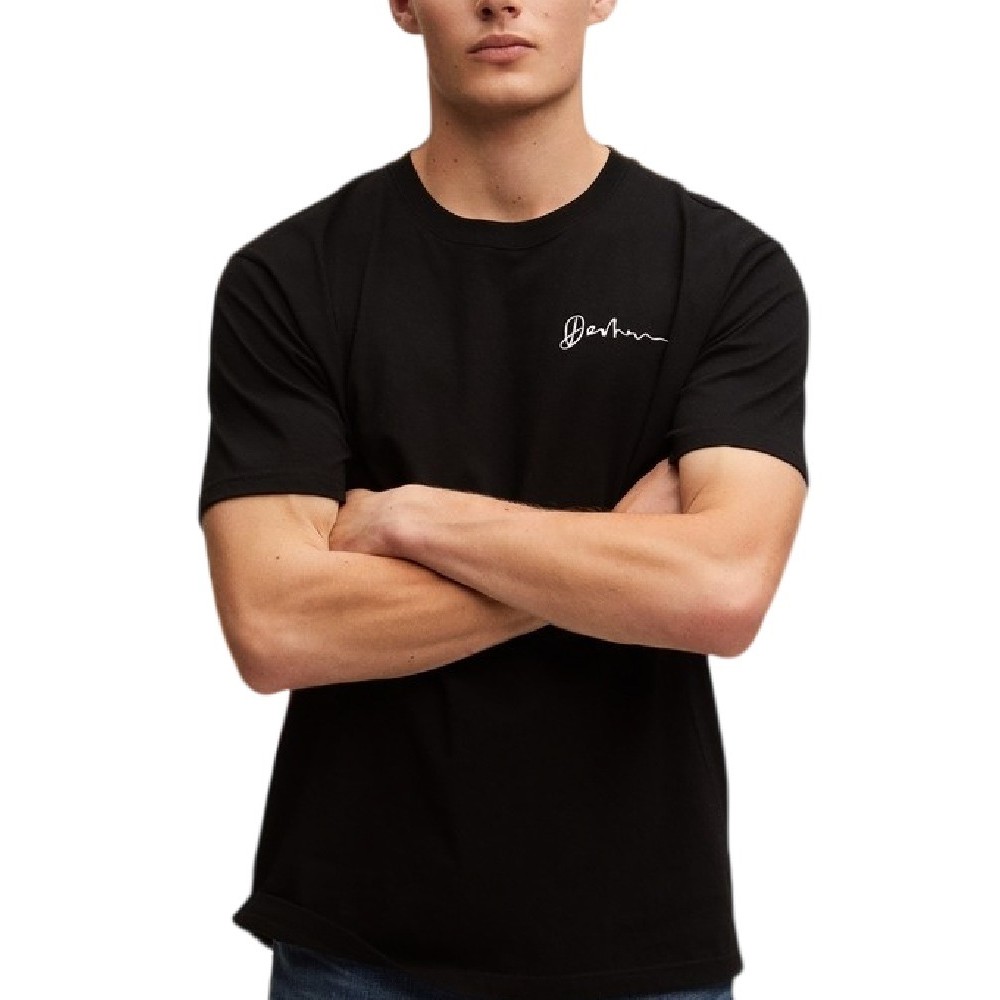 T-SHIRT  Κ/Μ ΑΝΔΡΙΚΟ DENHAM BLACK