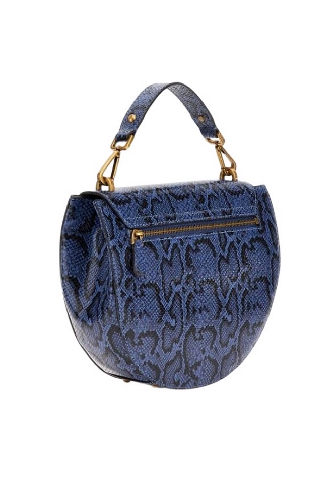 GUESS FLEET FLAP SADDLE BA ΤΣΑΝΤΑ ΓΥΝΑΙΚΕΙΑ BLUE
