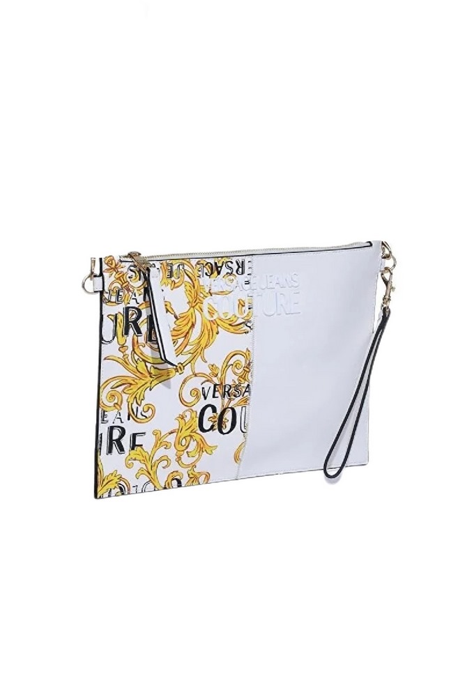 VERSACE JEANS COUTURE RANGE P - ROCK CUT, SKETCH ΤΣΑΝΤΑ  ΓΥΝΑΙΚΕΙΑ WHITE