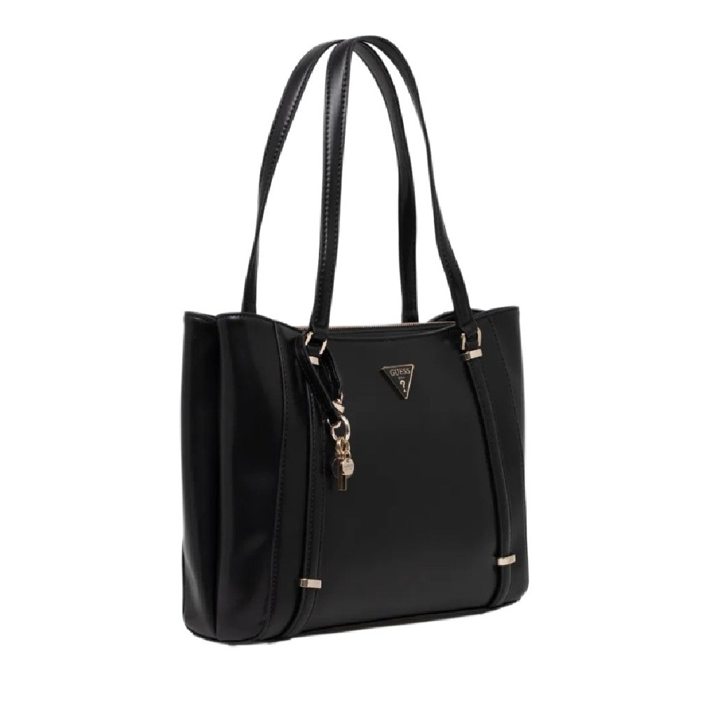 GUESS DARYNA 2 COMP SATCHE ΤΣΑΝΤΑ ΓΥΝΑΙΚΕΙΑ BLACK