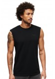 SUPERDRY ESSENTIAL LOGO TANK UB ΜΠΛΟΥΖΑ ΑΝΔΡΙΚΗ BLACK