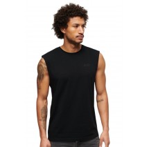 SUPERDRY ESSENTIAL LOGO TANK UB ΜΠΛΟΥΖΑ ΑΝΔΡΙΚΗ BLACK